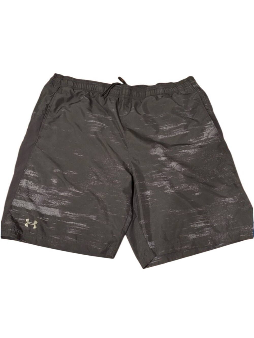 Under Armour Men’s Black Heathered Athletic Training Shorts Size XL